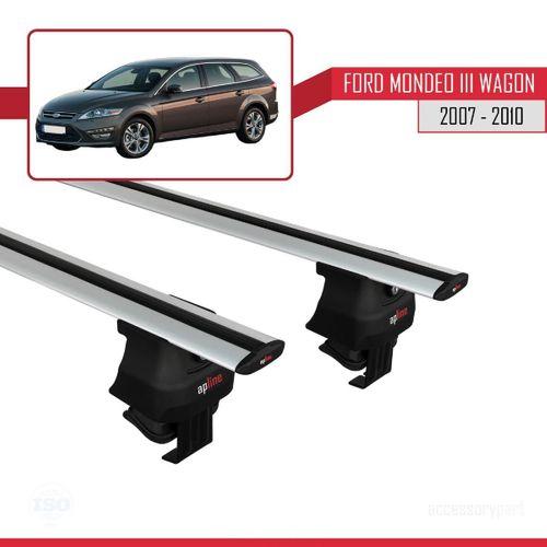 Ford Mondeo III Wagon 2007-2010 Arası ile uyumlu ACE-4 Ara Atkı Tavan Barı GRİ