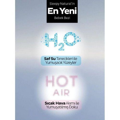 Sleepy Natural Double Soft Bebek Bezi Fırsat Paketi 1 Beden 50 Adet