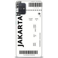 Samsung Galaxy A71 Kılıf HD Baskılı Kılıf - Jakarta + Tam Ekran Koruyucu