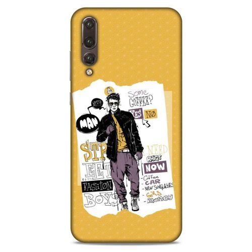 Sokak Modası 35 Huawei P20 Pro Kılıf Desenli Silikon