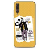 Sokak Modası 35 Huawei P20 Pro Kılıf Desenli Silikon