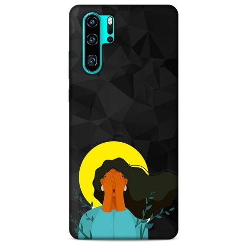 Huawei P30 Pro Kılıf Depresyon (9) Kılıf Siyah Mavi