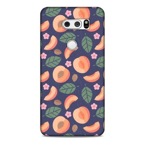 Frutix Kayısı 01 LG K50S Kılıf Desenli Silikon