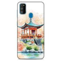 Samsung Galaxy M30s Kılıf Japonya (39) Liquid Crystal Kılıf Japon Evi