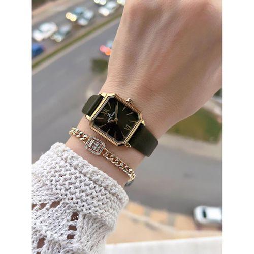 Daniel Klein Deri Kordonlu 2 Yıl Garantili 3 Atm Suya Dayanıklı Kadın Kol Saati+Bileklik BD.13939.4