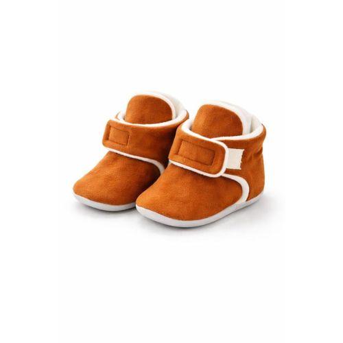 Bebek Çocuk Pandufu Cırtlı Kaymaz Yumuşak Taban Ev Ayakkabısı