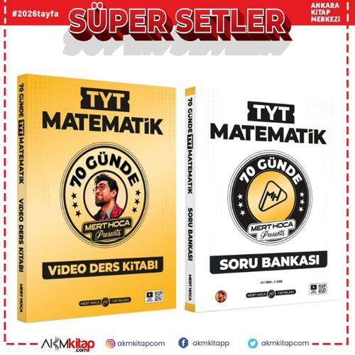 2026 Mert Hoca TYT 70 Günde Matematik Kampı ve Soru Bankası Seti 2 Kitap