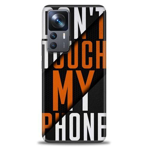 Xiaomi Mi 12T Pro Kılıf HD Baskılı Kılıf - My Phone + Tam Ekran Koruyucu