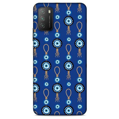 Lopard Xiaomi Poco M3 Uyumlu Kılıf Nazarium (44) Tough Armor Kılıf