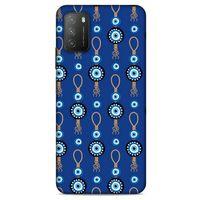 Lopard Xiaomi Poco M3 Uyumlu Kılıf Nazarium (44) Tough Armor Kılıf