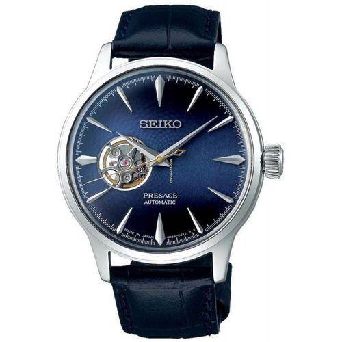 Seiko SSA405J Otomatik Deri Lacivert 40 mm Erkek Kol Saati