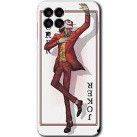 MRCİLETİSİM Samsung Galaxy M33 Kılıf Baskılı Kapak - Joker İskambil +Tam Ekran Koruyucu