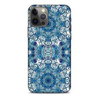 Apple iPhone 12 Pro Uyumlu Kılıf Mavi Delisi (32) Soft Silikon Kılıf Motif