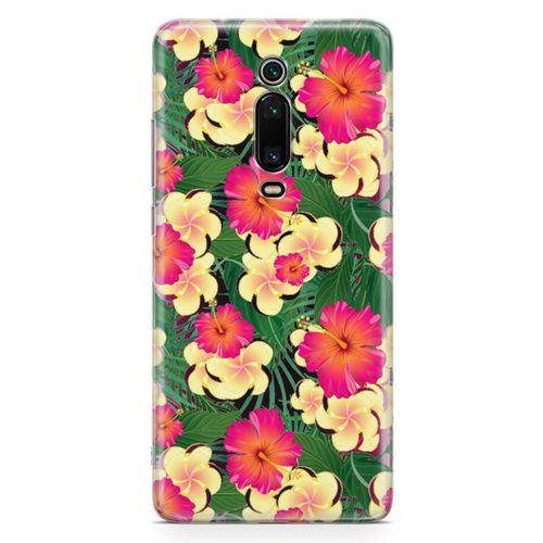 Xiaomi Redmi K20 Pro Premium Kılıf Kanada Çiçekleri Arka Kapak Koruma Desenli Full Koruyucu