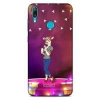 Huawei Y7 2019 Kılıf FunnyMaX (49) Ultra Silikon Kılıf Kırmızı