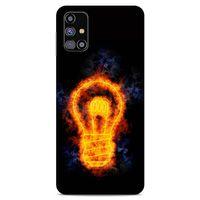 Lopard Samsung Galaxy M31s Uyumlu Kılıf FireX (39) Liquid Crystal Kılıf Ampul
