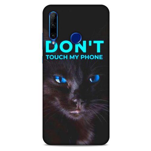 Lopard Huawei Honor 20 Lite Uyumlu Kılıf Kediler (46) Core Armor Kılıf Dokunma