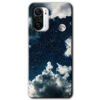 Potkal Hediye Fabrikası Xiaomi Redmi K40 Pro Kılıf HD Desen Baskılı Arka Kapak - Gece Gökyüzü