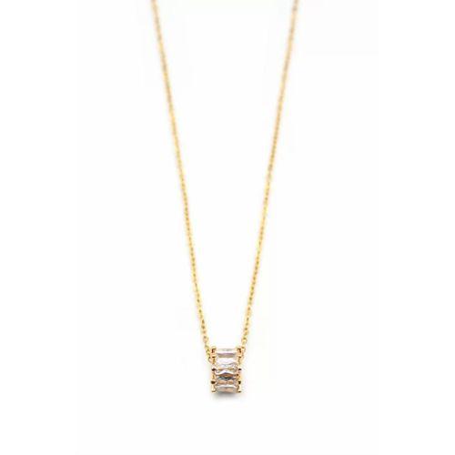 Taşlı Kolye - Altın