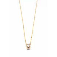 Taşlı Kolye - Altın