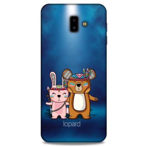 Samsung Galaxy J6 Plus Kılıf FunnyMaX (2) Kabı Lacivert Beyaz