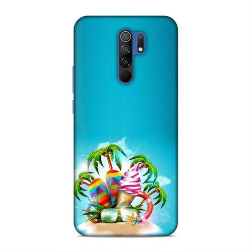 Xiaomi Redmi 9 Kılıf Terlik Gozluk Dondurma Arka Kapak Silikon Koruma Full Koruyucu