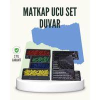 Matkap Ucu Seti 24 Parça Organizer Kutulu Ahşap Metal Beton Uyumlu