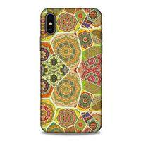Ethnic Culture (57) Apple Iphone X Kılıf Silikon Kapak Desenli