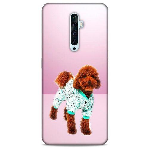 Oppo Reno 2z Kılıf Köpek Kıyafetleri (33) Hybrid Kılıf Poodle Pijama