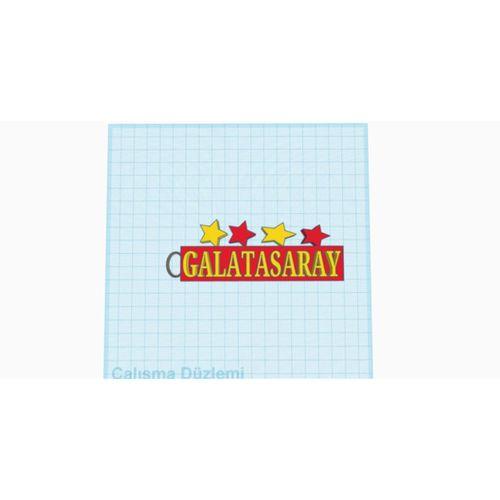 GALATASARAY Takım Anahtarlığı (Bu ürün Sadece Plastik parçadır - Almadan Önce Soru Sorabilirsiniz)