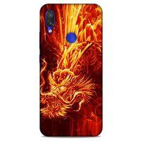 Xiaomi Redmi Note 7 Kılıf Dragons (12) Koruyucu Silikon Ateş Ejderhası