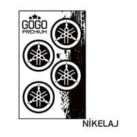 YAMAHA Yamaha Uyumlu (3.5X3.5 Cm) Dörtlü Damlasız Etiket