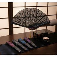 Plastik Pullu Yelpaze Siyah Renk