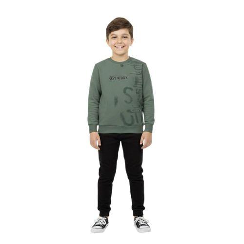Erkek Çocuk Önü Baskılı Sweatshirt BGL-ST05245