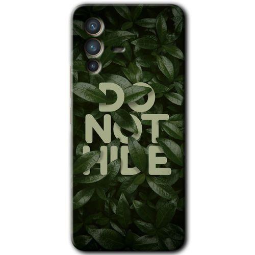 Potkal Hediye Fabrikası Vivo V23 5G Kılıf HD Desen Baskılı Arka Kapak - Do Not Hide