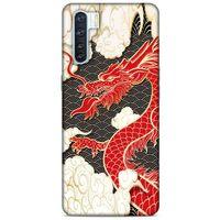 Oppo A91 Kılıf Japonya (6) Silikon Kılıf Ejderha
