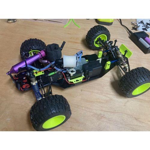 RC10GT Şanzıman Destek Braketi (Bu ürün Sadece Plastik parçadır - Almadan Önce Soru Sorabilirsiniz)