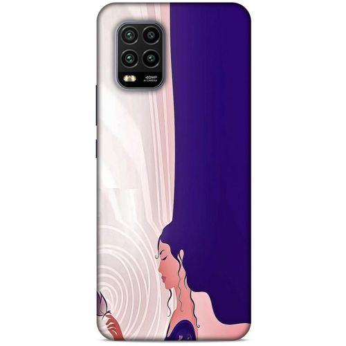 Xiaomi Mi 10 Lite Kılıf Depresyon (17) Tasarım Kılıf Fıstık Yeşili