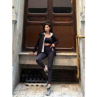 Kadın Ek Parça Kapüşon Kol Arma Detay Gabardin Ceket