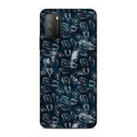 Xiaomi Poco M3 Uyumlu Kılıf Utopia (30) Silicone Case Pembe Yeşil