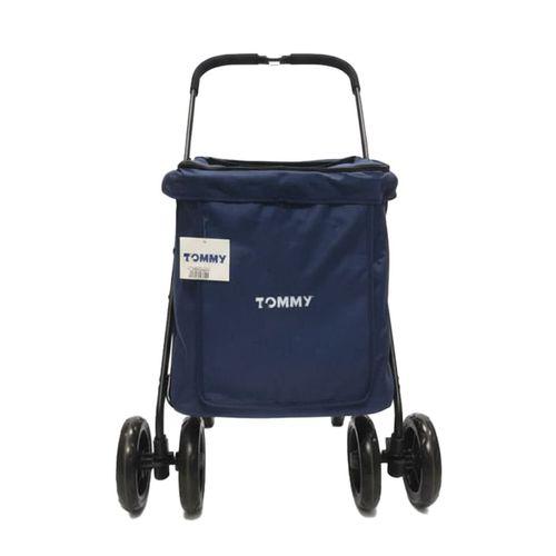 Tommy Evcil Hayvan Arabası Gri Lacivert 102*62*105 Max 40kg