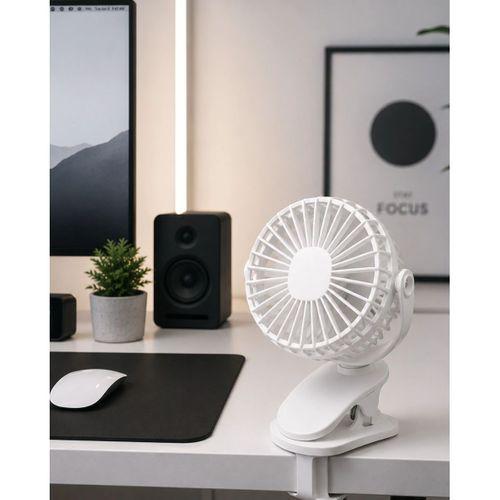 360 Derece Ayarlanabilir Sessiz Çalışan Mandallı Fan