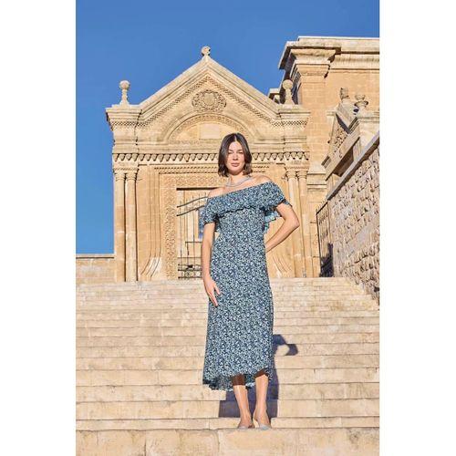 Çiçek Desenli Elbise