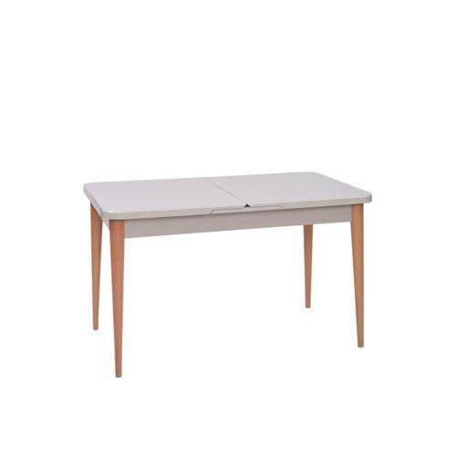 Norte Kum Beyi Lak Panel Mdf Mutfak Masa Takımı 80x130
