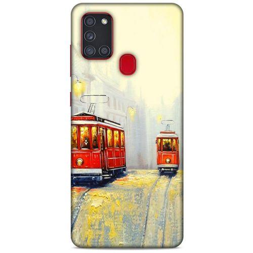 Cityx (5) Samsung Galaxy A21s Kılıf Silikon Kapak Desenli