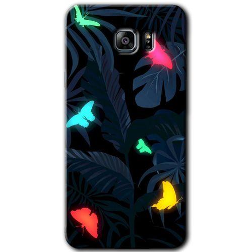 Potkal Hediye Fabrikası Samsung Galaxy Note 5 Kılıf HD Desen Baskılı Arka Kapak - Lighter Butterfly