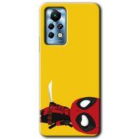 İnfinix Note 11 Pro Kılıf HD Desen Baskılı Arka Kapak - DeadPool 6