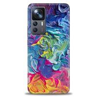 Xiaomi Mi 12T Pro Kılıf HD Baskılı Kılıf - Colors + Tam Ekran Koruyucu