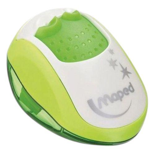 MAPED CLEAN ÇİFT DELİKLİ KALEMTRAŞ ( Yeşil-Beyaz )