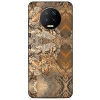 Lopard İnfinix Note 7 Uyumlu Kılıf Mermer Desenli (8) Baskılı Kılıf